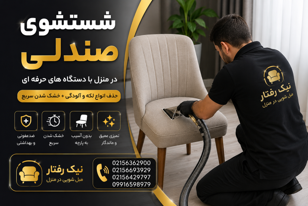 شستشوی صندلی